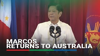 Marcos Jr returns to Australia for ASEAN special summit  ABS CBN News [upl. by Mcdowell]