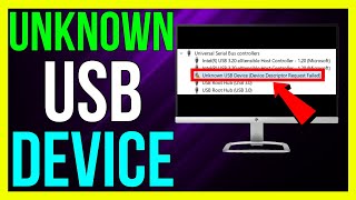 How to FIX Unknown USB Device Device Descriptor Request Failed 2024 METHOD [upl. by Lerej]