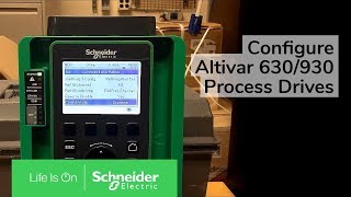 Configuring Altivar 630930 Process Drives for HMI Dial Speed Control  Schneider Electric Support [upl. by Ajtak]