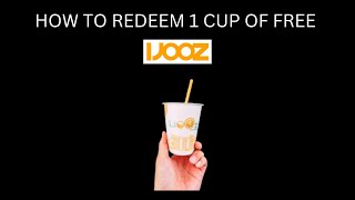 How to Get a Free Cup of iJOOZ Orange Juice with Wink shorts [upl. by Ithsav]