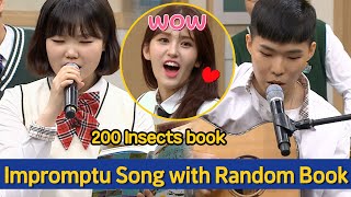 AKMU Can Make a Impromptu Song with Random Book AKMU is Real Artist of Arists 😮👍 [upl. by Sherm121]