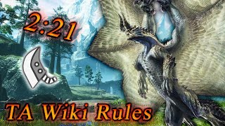 MHRSB GS  Shagaru Magala  221  TA Wiki Rules  Solo [upl. by Lay]