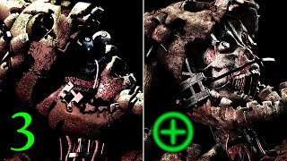 FNAF 3 OG vs Plus Fazbears Fright Attraction [upl. by Eberto]