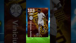 Trips and tricks of how to take vinicius junior card  From 85 to 101 or 103 😮  EFOOTBOLL 2025 [upl. by Aspasia]