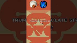 Huggy Wuggy vs Trumpet chocolate strawberryshort [upl. by Oirazan]