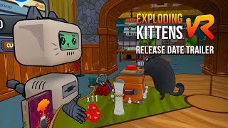 Exploding Kittens VR  Release Trailer  Meta Quest Platform [upl. by Artined]