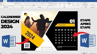 Comment réaliser un calendrier professionnel en ms word facilement [upl. by Aciria]