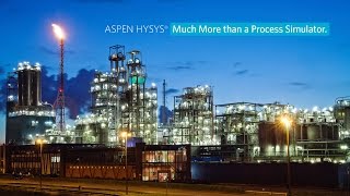 Overview of Aspen HYSYS – Much More Than a Process Simulator [upl. by Yevre]