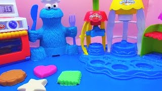 Krümelmonster Kekseee backen aus Knete mit Play Doh Zauberbäckerei und Playdoh Küche Teil 1 [upl. by Otilia952]