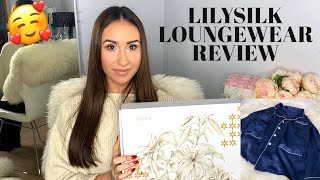 LILYSILK LOUNGEWEAR REVIEW ♡ [upl. by Valentin319]