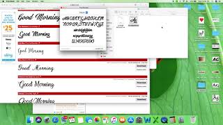 How to download and install a font on mac from dafontcom and use in Cricut Design Space [upl. by Han373]