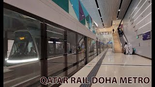 QATAR RAIL DOHA METRO  Traveling Lente [upl. by Ycnej]