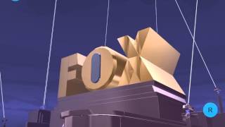 Blocksworld HD Fox Broadcasting Company Logo 2015 [upl. by Enomal773]