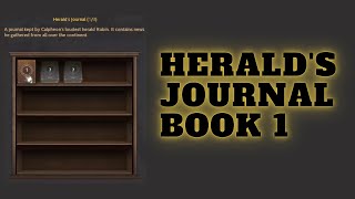 Heralds Journal Book 1  BDO [upl. by Gardiner]