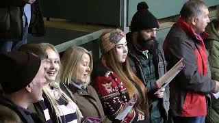 Farmers Carol Service 2023 in the Main Store Ring in Bakewell Livestock Market [upl. by Eniahs]