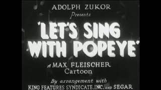 Let’s Sing With Popeye Reimagined HD Preview [upl. by Ydroj]