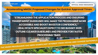 Accelerating MM2H Proposed Changes for Speed Up MM2H Approval Times [upl. by Anrym742]