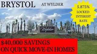 Port St Lucie Wylder New Homes For Sale [upl. by Anahsirk]