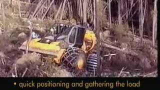 Swinging boom Grapple Skidder JONYANG  Grappler [upl. by Rivera]