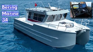 FIRST LOOK At The BERING MARINE 34 Top Speed 40 Knots [upl. by Gran]