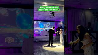 Doing a FIRST GAME Instead of a First Dance at our Wedding 💍 [upl. by Anoj480]