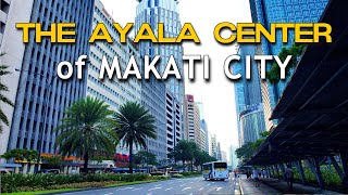 The AYALA CENTER of MAKATI CITY  PHILIPPINES Perfect Place for Shopping Dining and Entertainment [upl. by Linell]