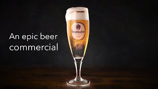 Epic Krombacher beer commercial made in my livingroom [upl. by Assilev208]