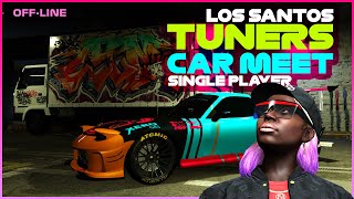 Los Santos Tuners Car Meet For Single Player  GTA 5 PC Mods 2021 [upl. by Ames]