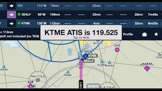 ForeFlight Quick Tip Weather Frequency Callout [upl. by Natasha]