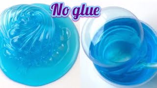 WATER SLIME😱 HOW TO MAKE THE BEST CLEAR SLIME WITHOUT GLUE WITHOUT BORAX EASY WATER SLIME RECIPE [upl. by Onilatac]