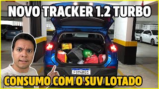 Ninguém te contou isso sobre o Novo Tracker consumo na cidade com o SUV lotado  VLOG DE CARONA [upl. by Ardeha992]