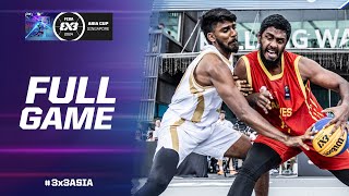 India 🇮🇳 vs Maldives 🇲🇻  Men Full Game  FIBA 3x3 Asia Cup 2024  3x3 Basketball [upl. by Nyrak566]