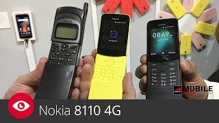 Nokia 8110 4G MWC 2018 [upl. by Tallula]