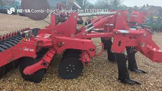 HE VA Combi Disc Cultivator 4m 11018287 [upl. by Jariv]