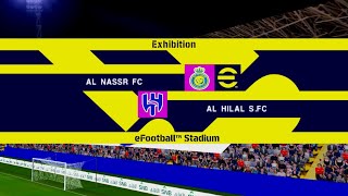 eFootball 2025 PPSSPP Android Offline Gameplay Al Nassr vs Al Hilal Graphics HD [upl. by Hortense199]