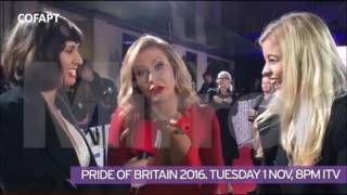 Anastacia  Interview for Mirror at Pride of Britain in London UK 31102016 [upl. by Strohbehn]