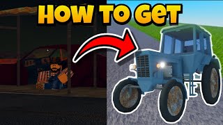 How To Get The Free Tractor In A Dusty Trip Roblox [upl. by Ahseik944]