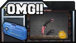 I UNBOXED A STATTRAK KARAMBIT SLAUGHTER [upl. by Aram485]