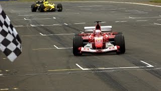 Gp da Inglaterra 2003 Parte 4Corrida editada vitória de Rubens Barrichello [upl. by Shimkus]