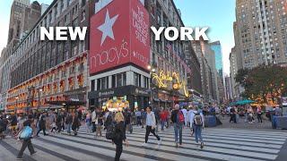 NYC Macys Holiday Square 2024 ✨ NYCs NEWEST Holiday Market 4K Holidays in New York City 2024 ✨ [upl. by Lipps377]