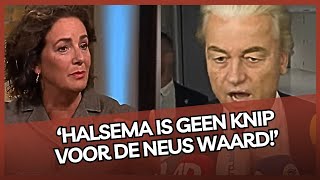 Ruzie tussen Wilders amp Halsema escaleert Ze is geen knip voor de neus waard [upl. by Eiuqnimod]