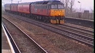 Railways British RailwaysTamworth Station 1995 [upl. by Dynah990]