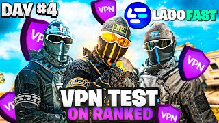 LagoFast VPN Test In Warzone RANKED  Day 4 [upl. by Donaldson]