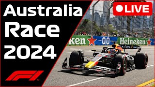 🔴F1 LIVE  Australia GP RACE  Commentary  Live Timing [upl. by Aneehsyt]