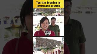 JampK Tourism Booming in Jammu and Kashmir Large Numbers of Foreign Tourists Arriving [upl. by Nuyh]