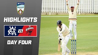 Victoria v South Australia  Sheffield Shield 202324  Day 4 [upl. by Reyna]