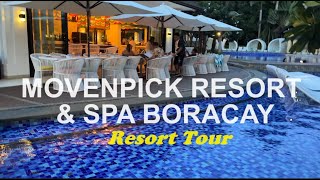 Boracay Resort Tour  Movenpick Resort amp Spa Boracay  Sunset morning walk room swimming pool [upl. by Karyl601]