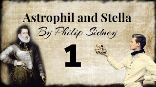 Astrophil and Stella Sonnet 1 by Sir Philip Sidney with text  read by poet Arthur L Wood [upl. by Haletta]