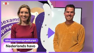 Examenspreekuur Nederlands havo met docenten Arnoud en Linda [upl. by Naujak]