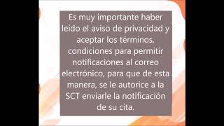 1 SISTEMA DE CITAS POR INTERNET SCT [upl. by Wadell]